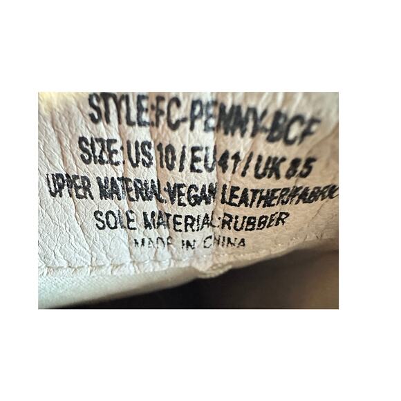 French Connection Penny Chelsea Boots – Snake Print Truffle Leather – Size 10 - Picture 3 of 8